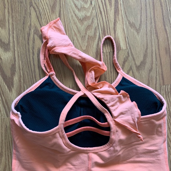 Nancy Rose Performance Ruffle Tank | Size 8 - Picture 3 of 5